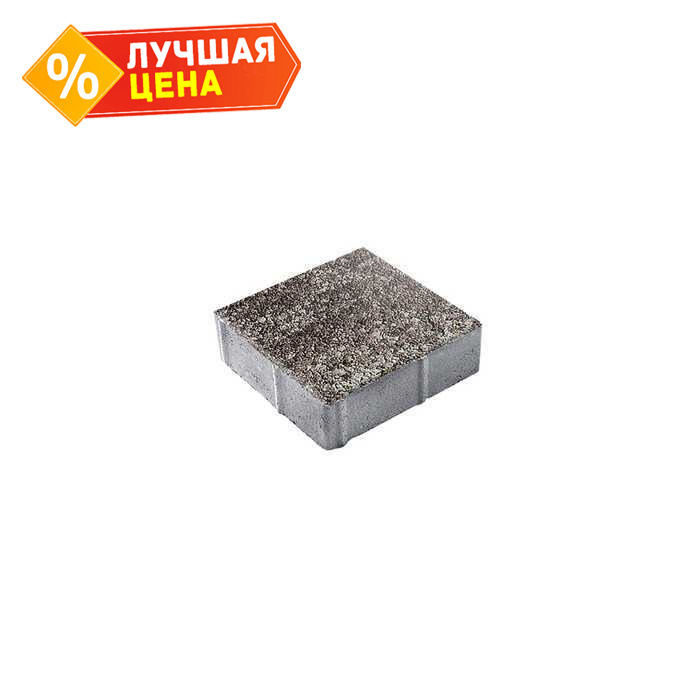 Плитка тротуарная Квадрат (ЛА-Линия) Б.1.К.6 Листопад Гранит xаски 300x300x60 мм