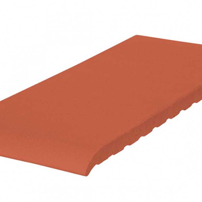 Клинкерный подоконник KING KLINKER 01 Ruby red, 280*120*15 мм