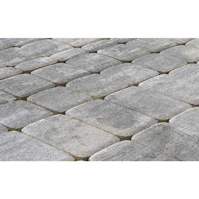 Плитка тротуарная BRAER Классико Color Mix Туман, 115x60 мм