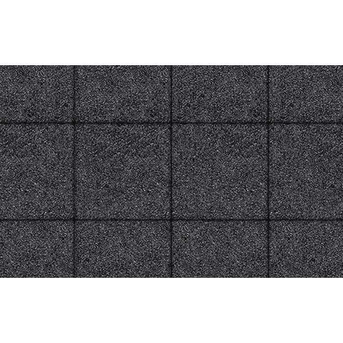 Плитка тротуарная Квадрат (ЛА-Линия) Б.1.К.8 Стоунмикс черный 300x300x80 мм